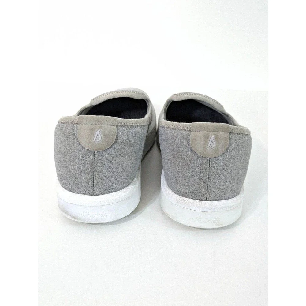 Allbirds Woven Grey Wool Lounger Loafers - Size 9 Womens